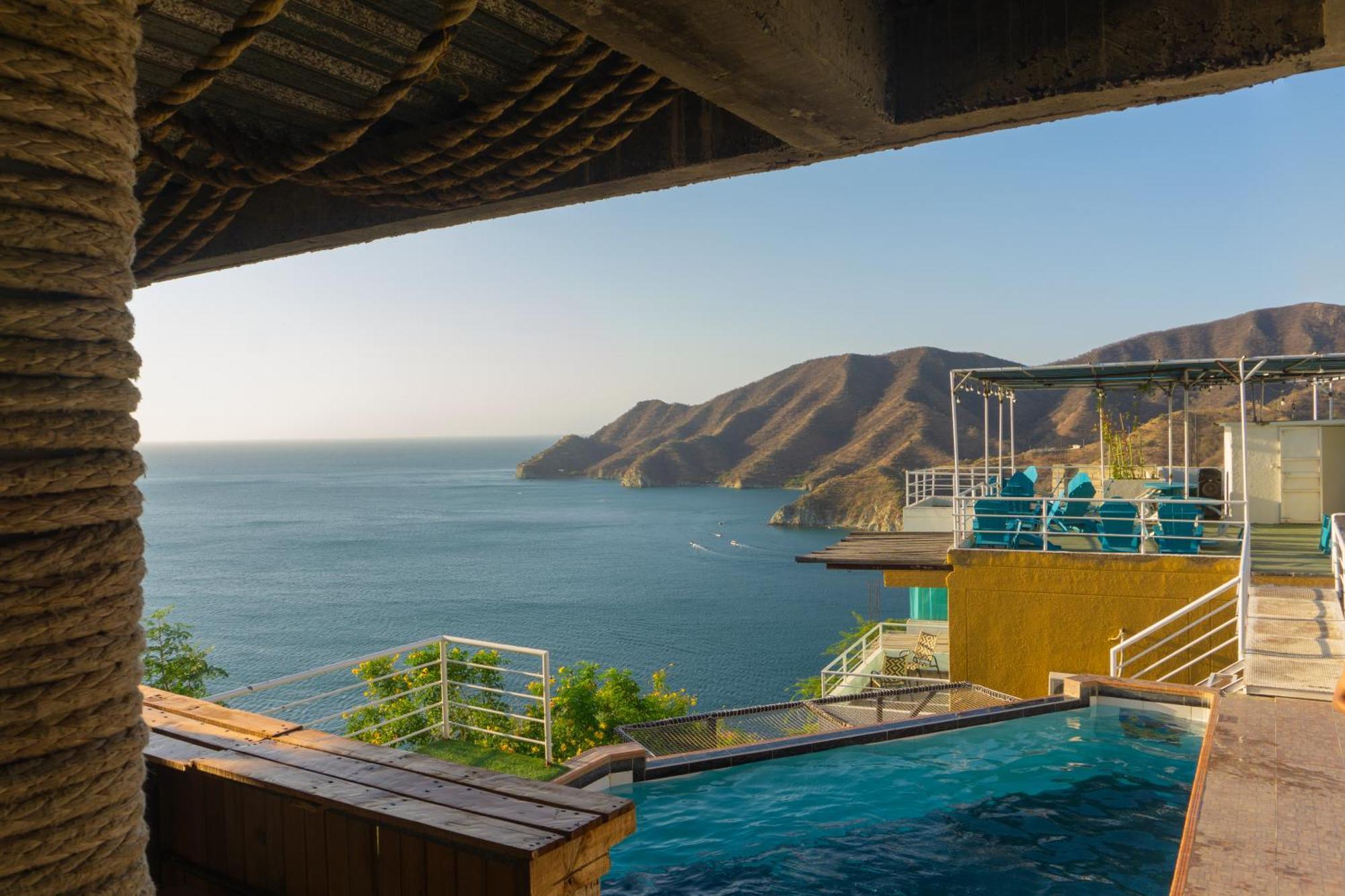 Casa Babel Taganga Hotel Santa Marta  Eksteriør billede