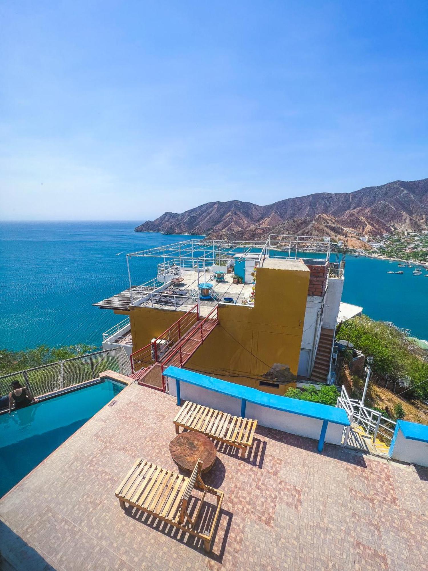 Casa Babel Taganga Hotel Santa Marta  Eksteriør billede