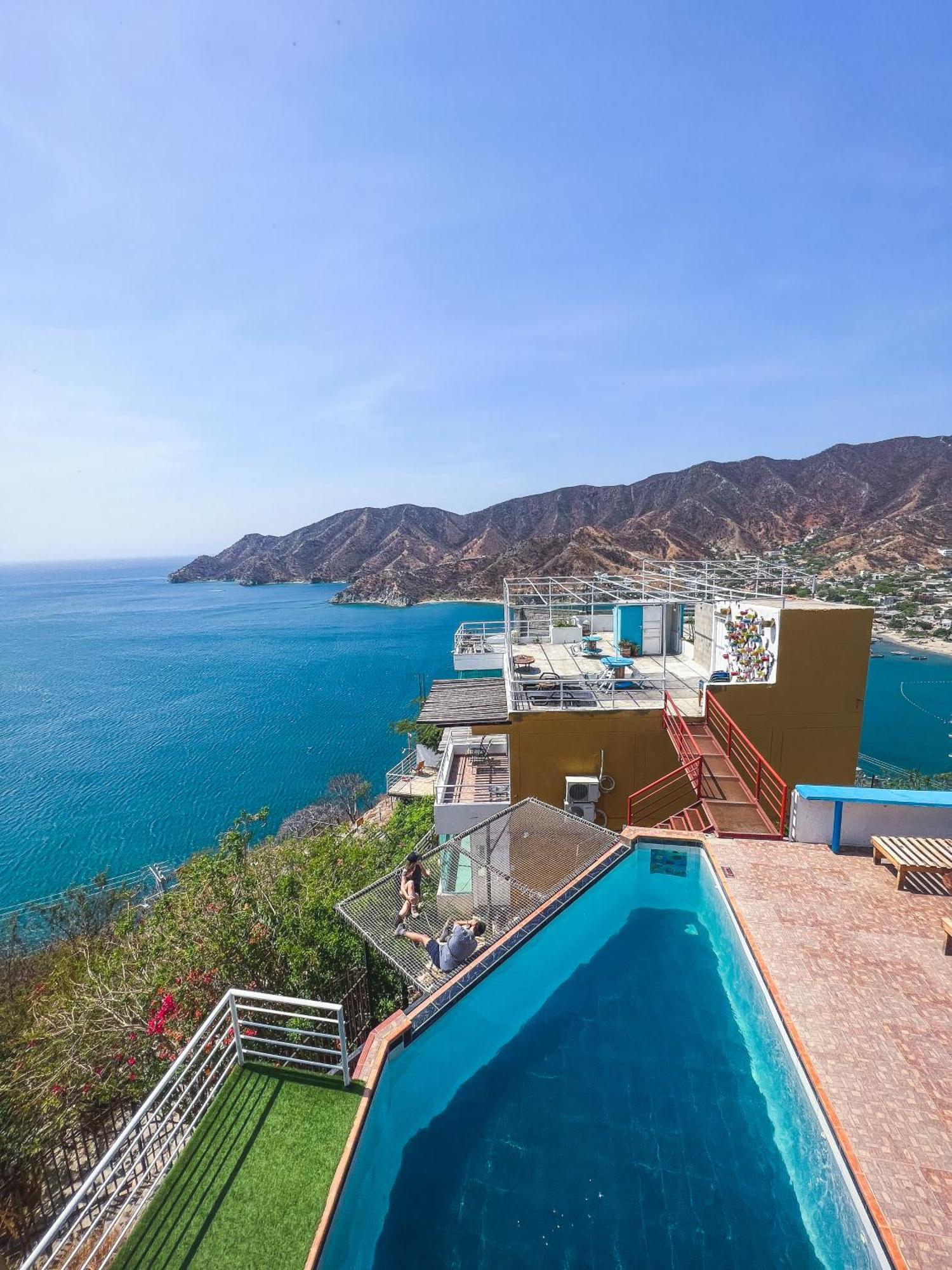Casa Babel Taganga Hotel Santa Marta  Eksteriør billede